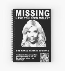 Have You Seen Molly? Spiral Notebook