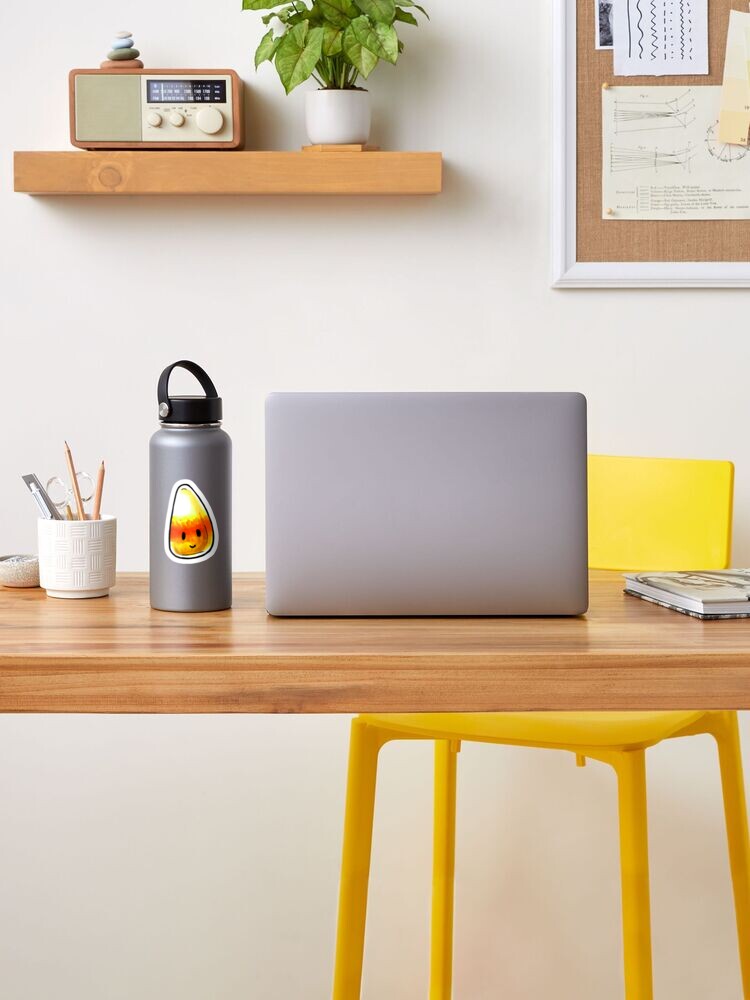 Alternate view of Candy Corn Sticker