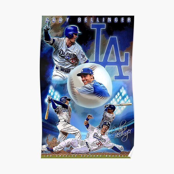 Cody Bellinger Los Angeles Dodgers Majestic 2018 World Series Cool
