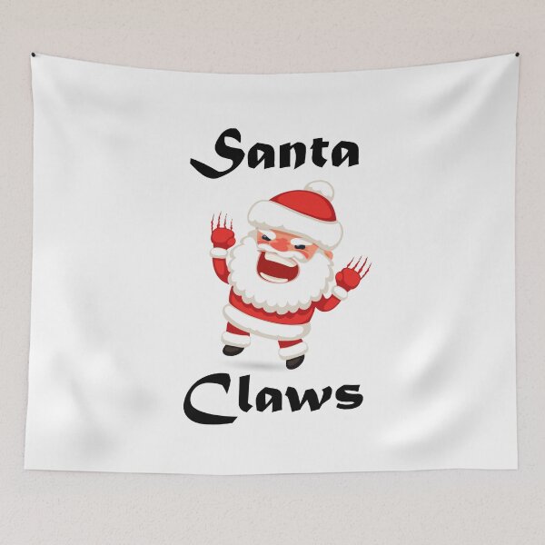 Item preview, Santa Claws Funny Santa Claus Parody designed and sold by wordsonly.