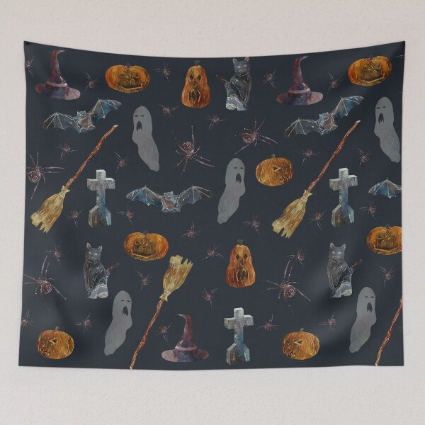 Item preview, Halloween Pattern designed and sold by Rodrigo Fonseca.