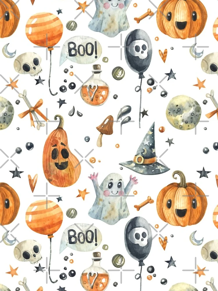 Thumbnail 4 of 4, iPhone Case, Halloween pattern pattern designed and sold by PCollection.