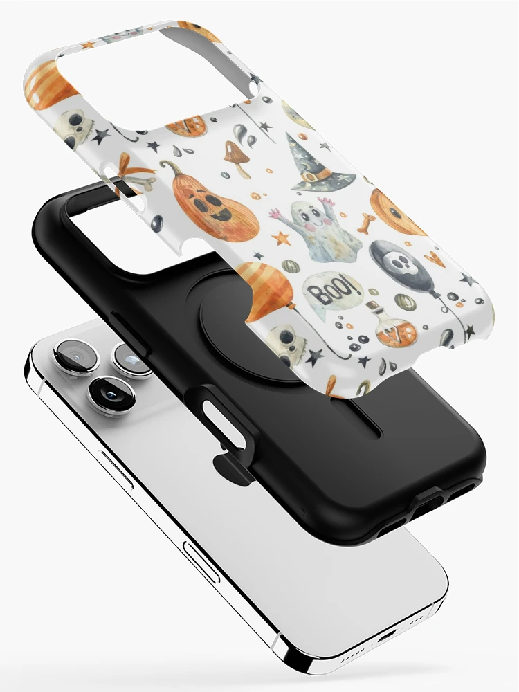 Thumbnail 2 of 4, iPhone Case, Halloween pattern pattern designed and sold by PCollection.