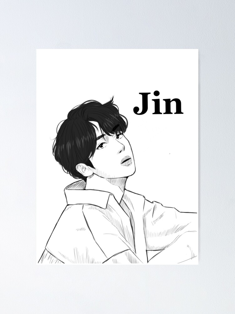 Bts Jin Drawing Easy