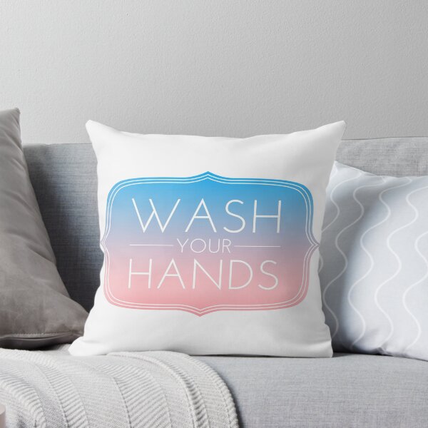 Item preview, Wash Your Hands (sunset) designed and sold by Funkymask.