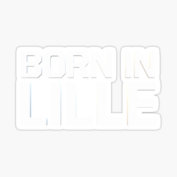 Vista previa del artículo con la obra «Born in Lille», diseñado y vendido por HiddenStar02.