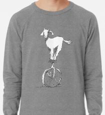 Sudadera ligera Cabra en un monociclo