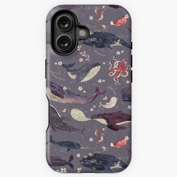 Vista previa del artículo con la obra «La lavanda de la canción de la ballena.», diseñado y vendido por Katherine Quinn Illustration.
