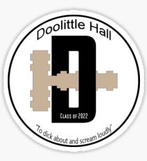 Doolittle Hall Crest Sticker