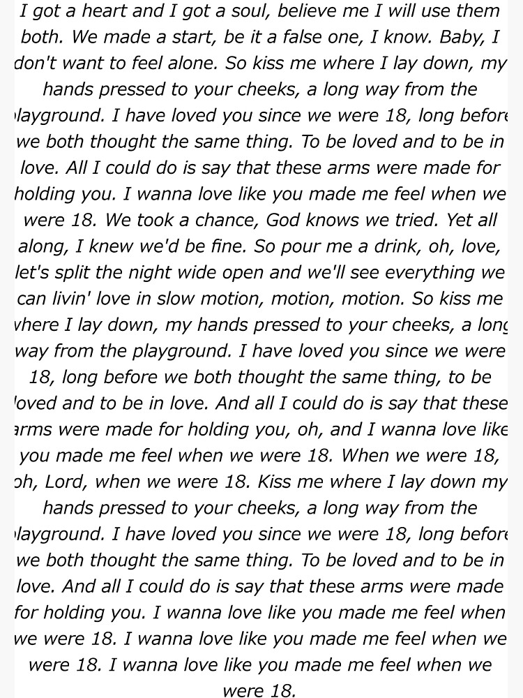 Letra One Direction 18