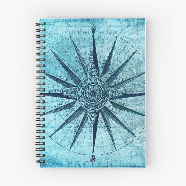Aperçu de l'œuvre Carte marine bleue créée et vendue par Dator.
