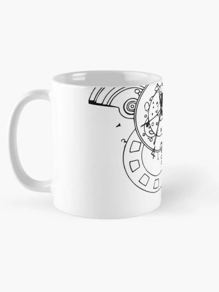 Thumbnail 5 of 6, Coffee Mug, Clockwork designed and sold by euglenii.