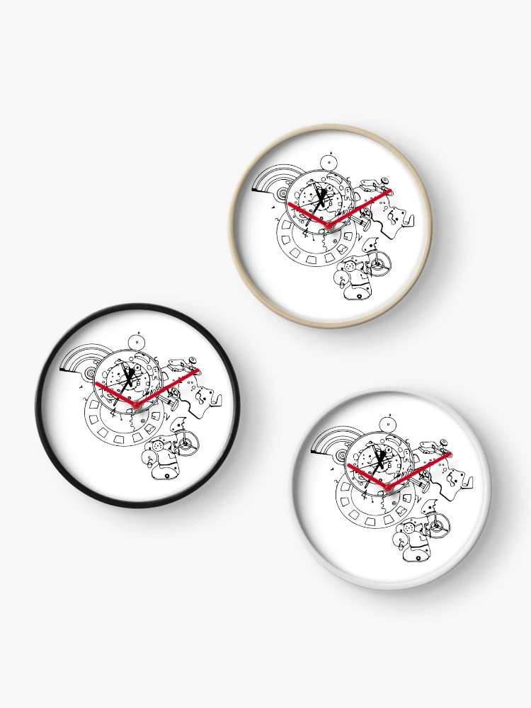 Thumbnail 3 of 4, Clock, Clockwork designed and sold by euglenii.