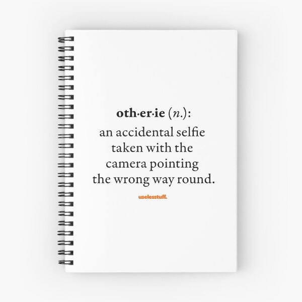 Item preview, 16648-01-BLT – Uselesstuff® Dictionary – Otherie – Wrong Way Round (Black) designed and sold by Uselesstuff.