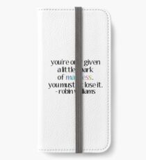 Spark Of Madness iPhone Wallet/Case/Skin