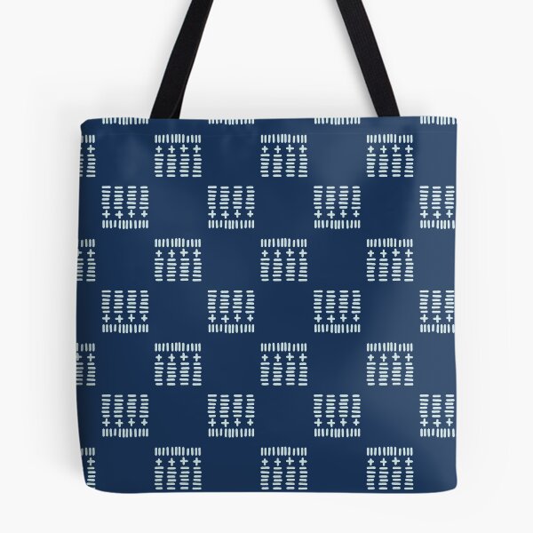 Item preview, Square Motif Sashiko Style Japanese Needlework  designed and sold by Limolida.