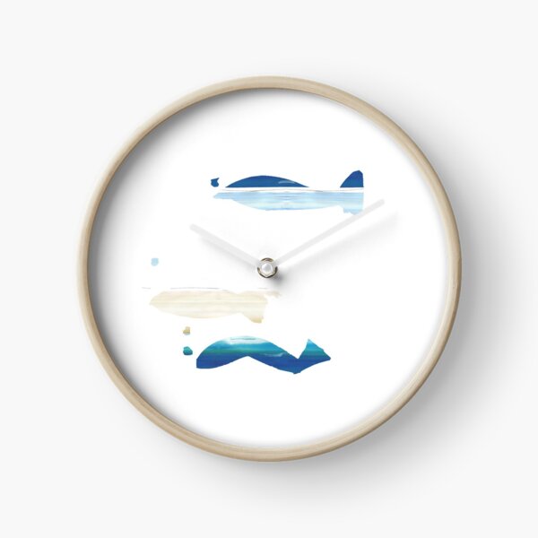 Expressive Fishes Clock