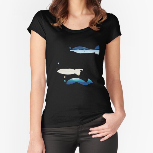 Expressive Fishes Fitted Scoop T-Shirt