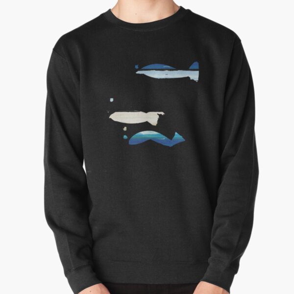 Expressive Fishes Pullover Sweatshirt