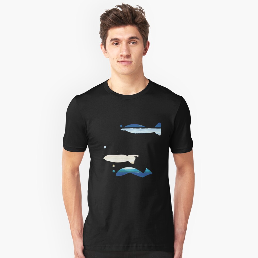 Expressive Fishes Slim Fit T-Shirt