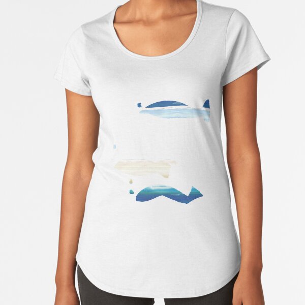 Expressive Fishes Premium Scoop T-Shirt