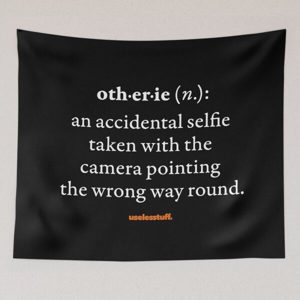 Item preview, 16648-01-BDK - Uselesstuff® Dictionary - Otherie - Round By Wrong (White) designed and sold by Uselesstuff.