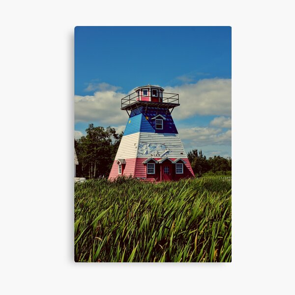 Île-aux-Foins Lighthouse Canvas Print