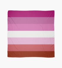 Full Size Lesbian Pride Flag Apparel Scarf