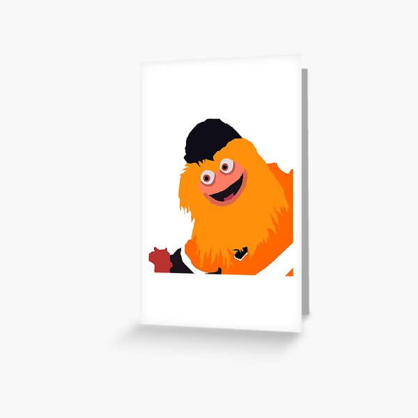 Gritty Mascot Flyers Fan Funny Philly Birthday Card 
