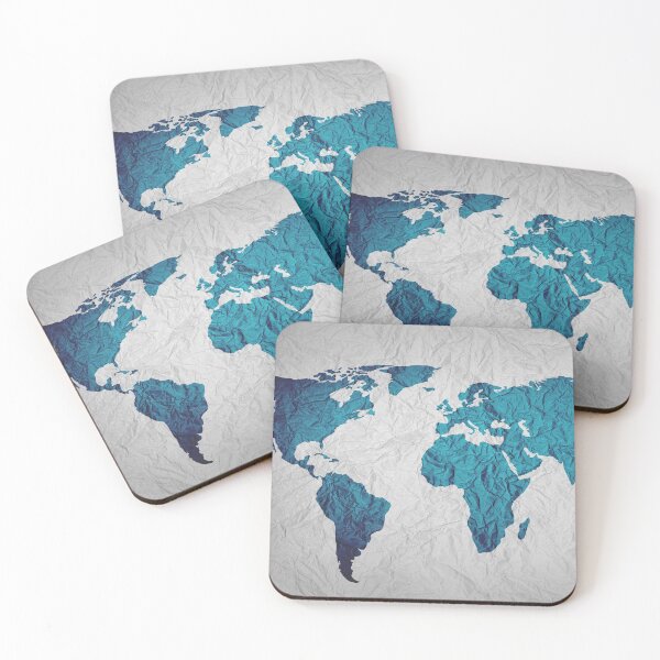 Item preview, Crumpled map designed and sold by Dator.