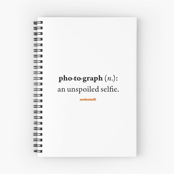 Item preview, 16649-01-BLT – Uselesstuff® Dictionary – Photograph – Unspoiled (Black) designed and sold by Uselesstuff.