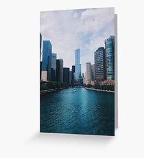 Chicago River Greeting Card
