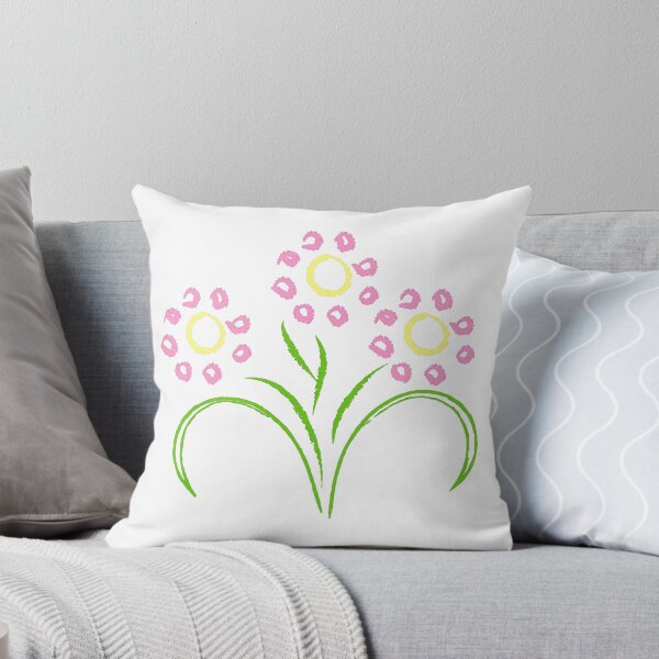 Item preview, Pink and Yellow Flowers designed and sold by Designedwithtlc.