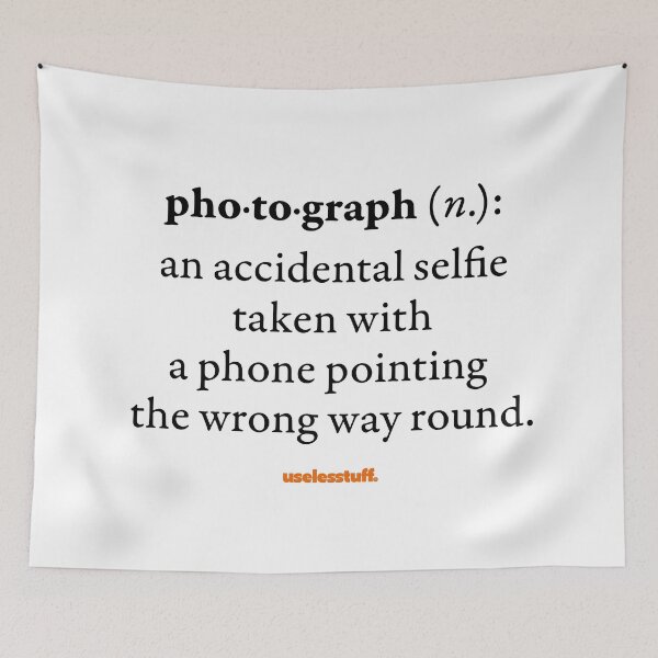 Item preview, 16649-02-BLT - Diccionario Uselesstuff® - Fotografía - Forma incorrecta redonda (Negro) designed and sold by Uselesstuff.