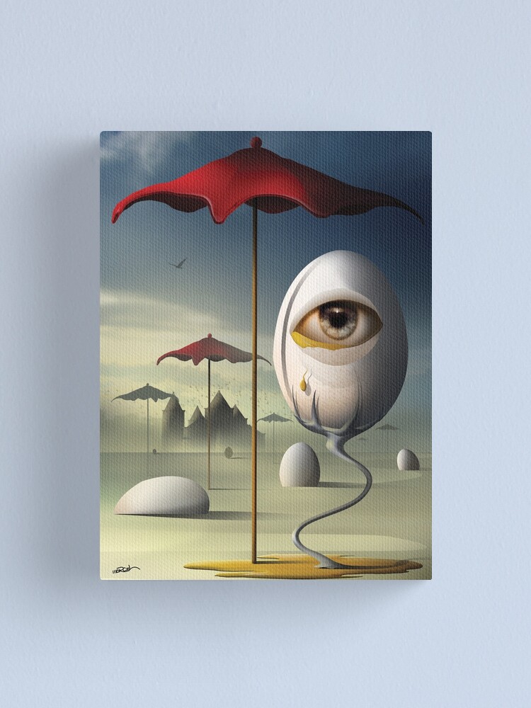 Alternate view of Lágrima Canvas Print