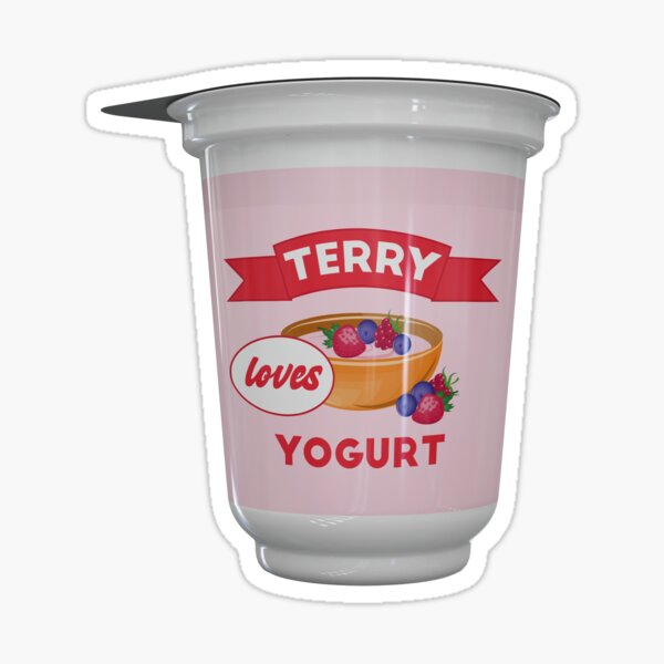 Item preview, Terry Loves Yogurt - Brooklyn 99 designed and sold by Free-Range Chicken.