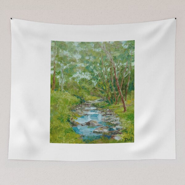 Artikelvorschau, Darebin Creek bei Alphington entworfen und verkauft von Dai Wynn Fine Art.