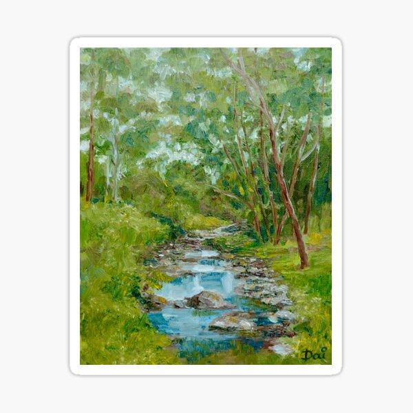 Darebin Creek at Alphington Sticker