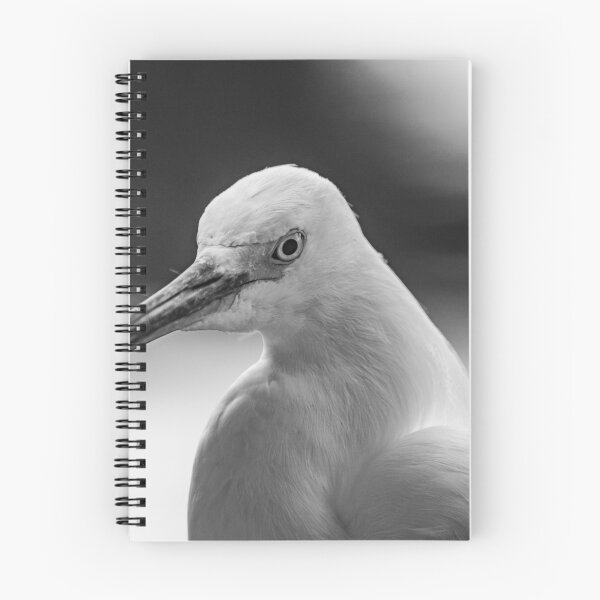 Item preview, black and white  Snowy Egret designed and sold by KensLensDesigns.