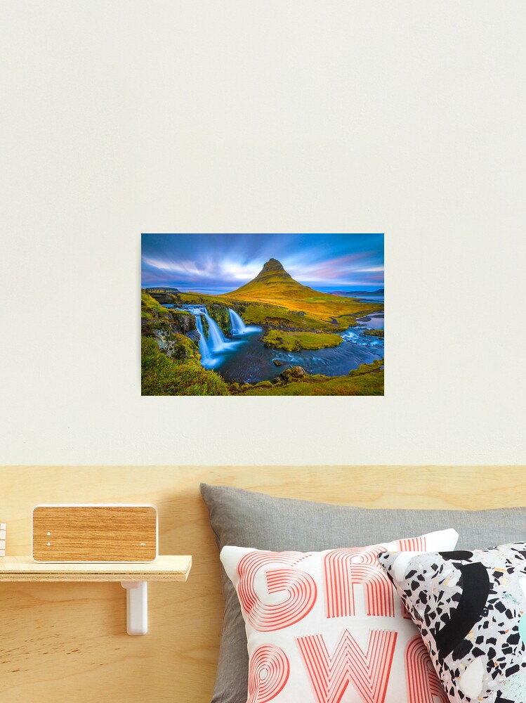 Thumbnail 2 of 3, Photographic Print, Kirkjufell Mountain Iceland designed and sold by AdrianAlford.