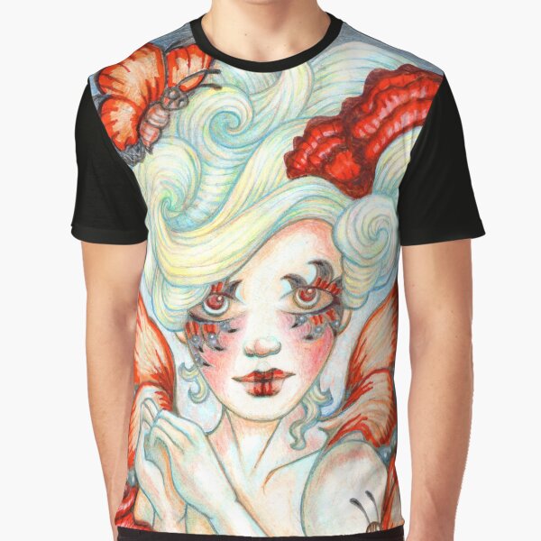 Butterfly Fairy Art titled Bloom by Stephanie Ann Garcia Graphic T-Shirt