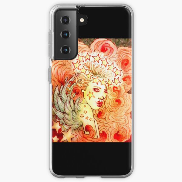 Glamorous Star Angel image titled: Glow created by Stephanie Ann Garcia Samsung Galaxy Soft Case