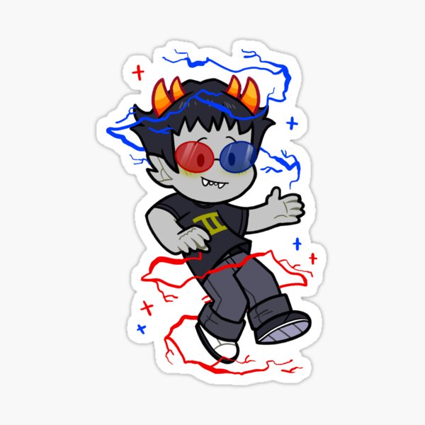 Homestuck - Captor Sollux Pegatina