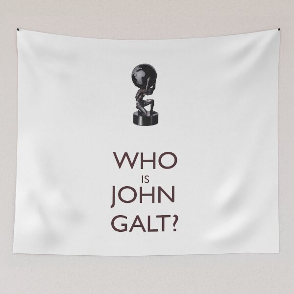 Item preview, Who is john galt?  designed and sold by joshuanaaa.