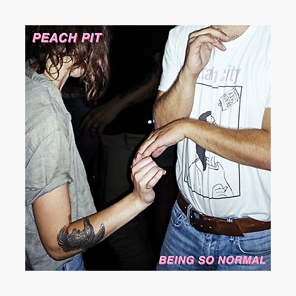 peach pit Photographic Print