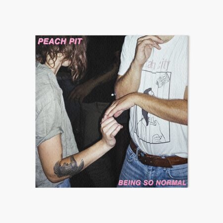 peach pit Art Board Print