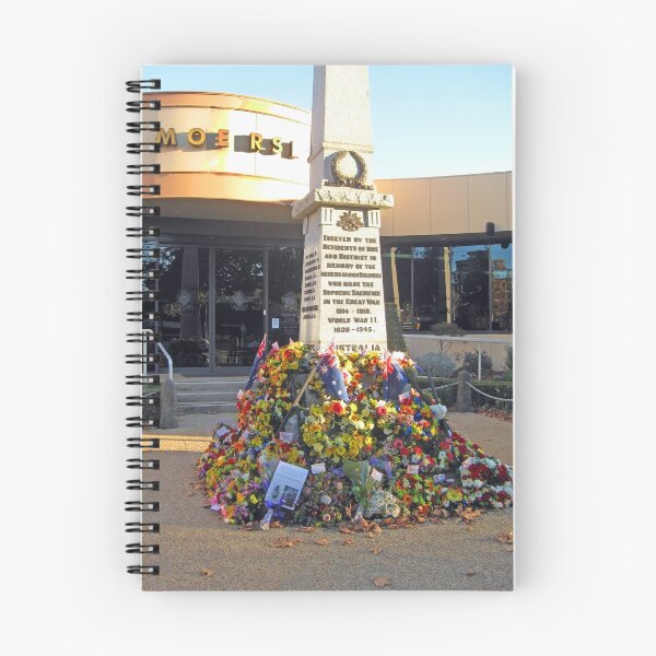 Artikelvorschau, Moe RSL nach Anzac Service für 2015 entworfen und verkauft von Bev Pascoe.