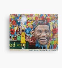 Lebron Metal Print