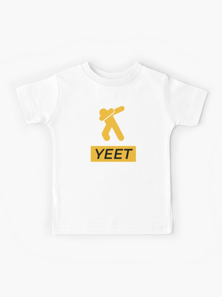 Yeet Dab Shirt Kids T Shirt By Purpleandorange Redbubble - yeet shirt roblox