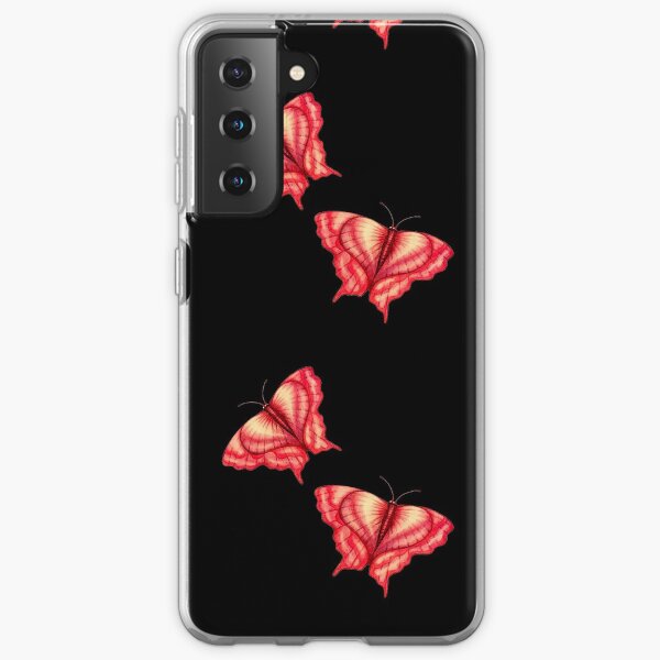 Heart Butterflies created by Stephanie Ann Garcia Samsung Galaxy Soft Case